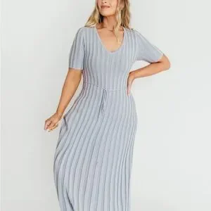 princess polly baby blue dress Worth Collective | Dresses | Oakley Ribbed Maxi Dress In Light Blue Bump  Friendly